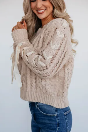 Edith Cable Knit Sweater