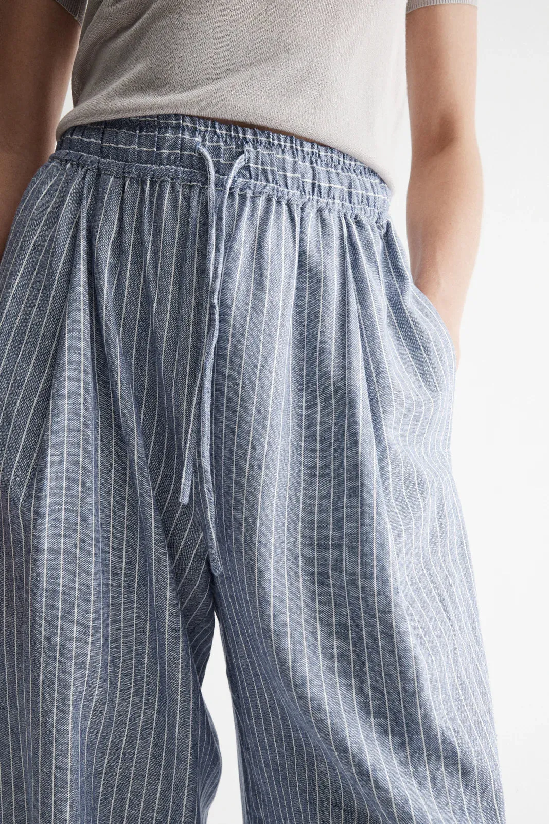 Elka Collective - Venice Pant Blue Stripe