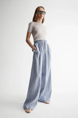 Elka Collective - Venice Pant Blue Stripe