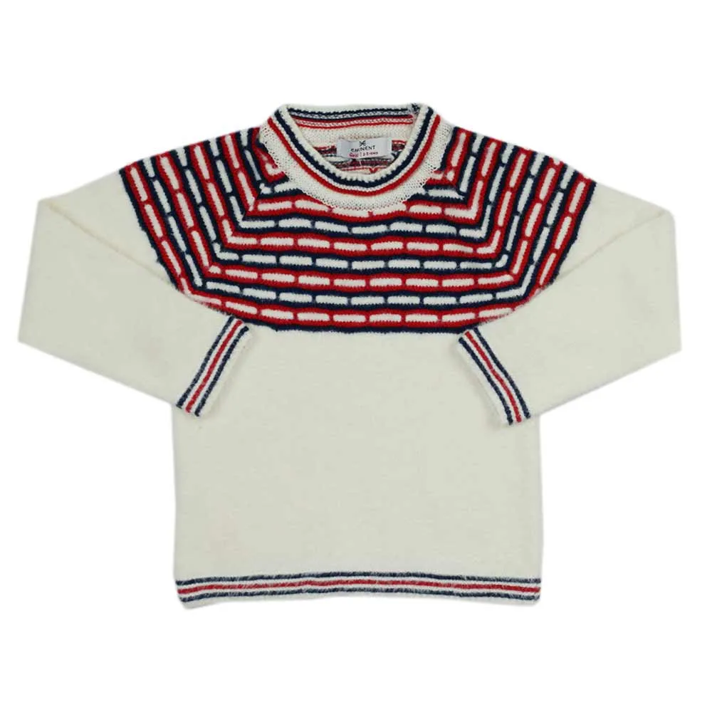 Eminent Girls Sweaters - White