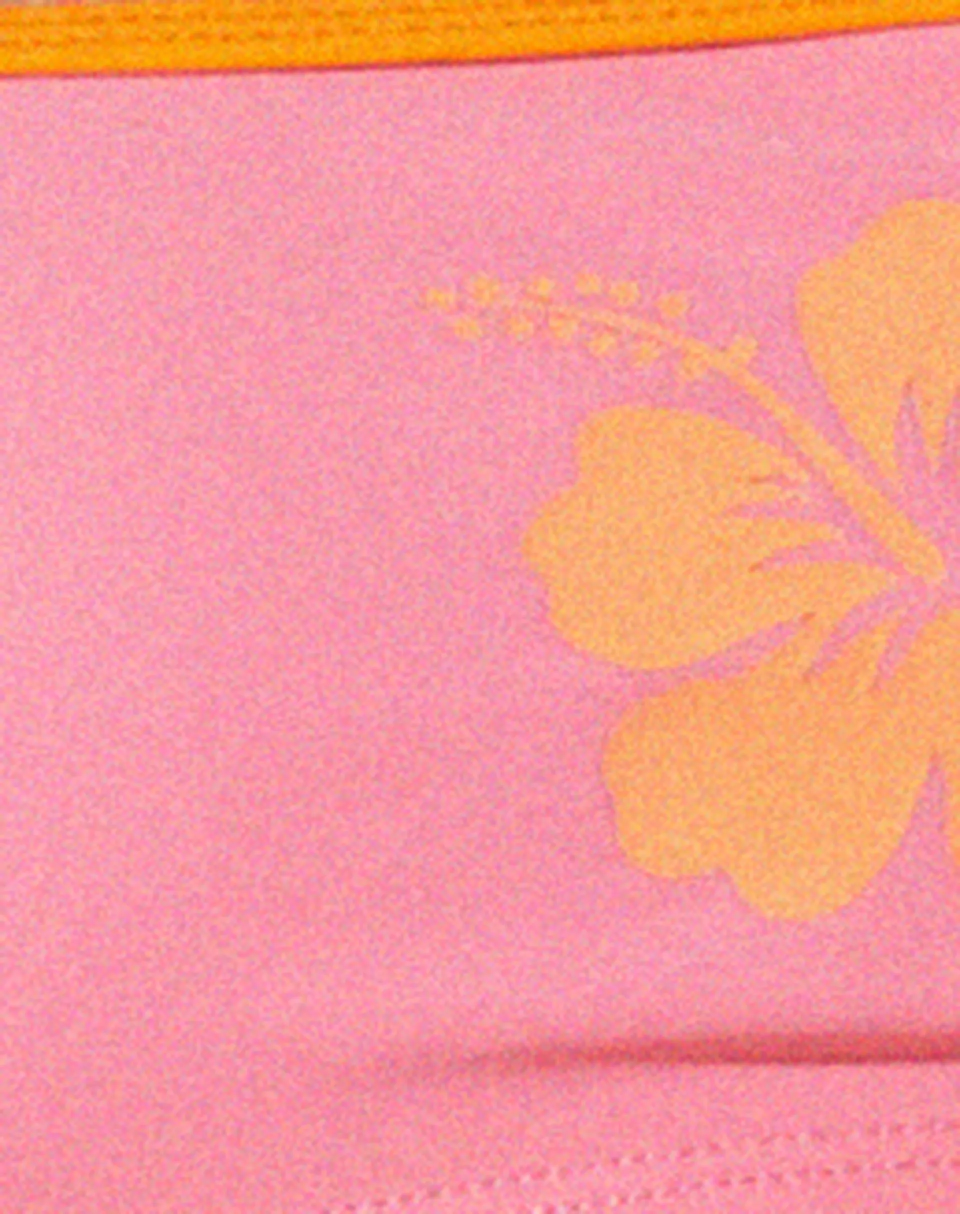 Farida Bikini Bottom in Pink Terry