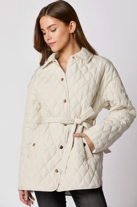 Feel The Chill Quilted Jacket
