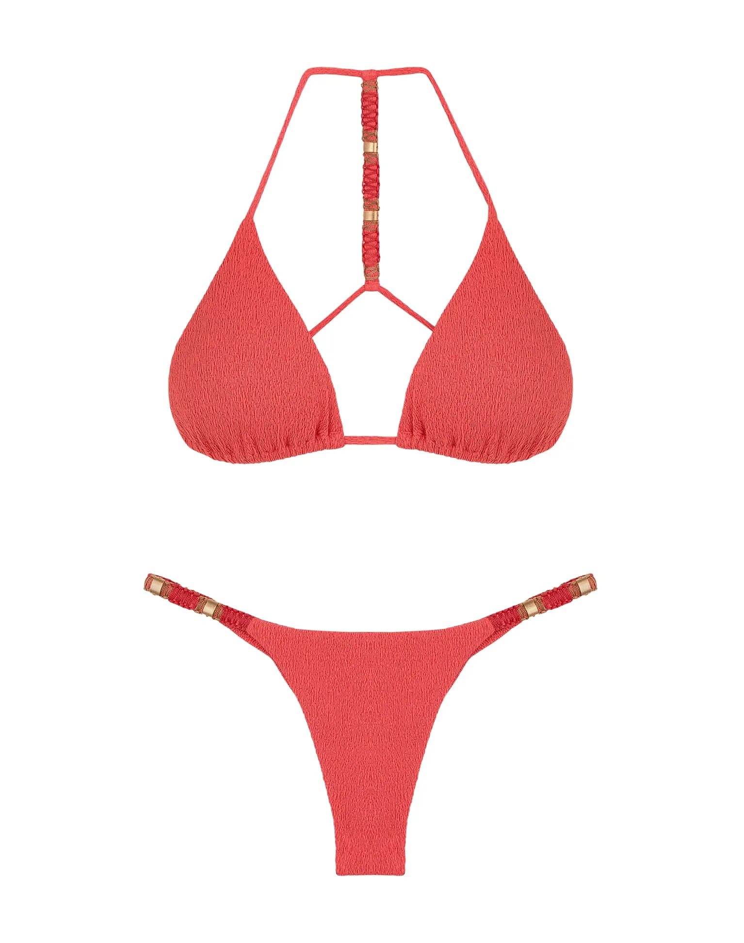 Firenze Sally Detail Bottom - Raspberry
