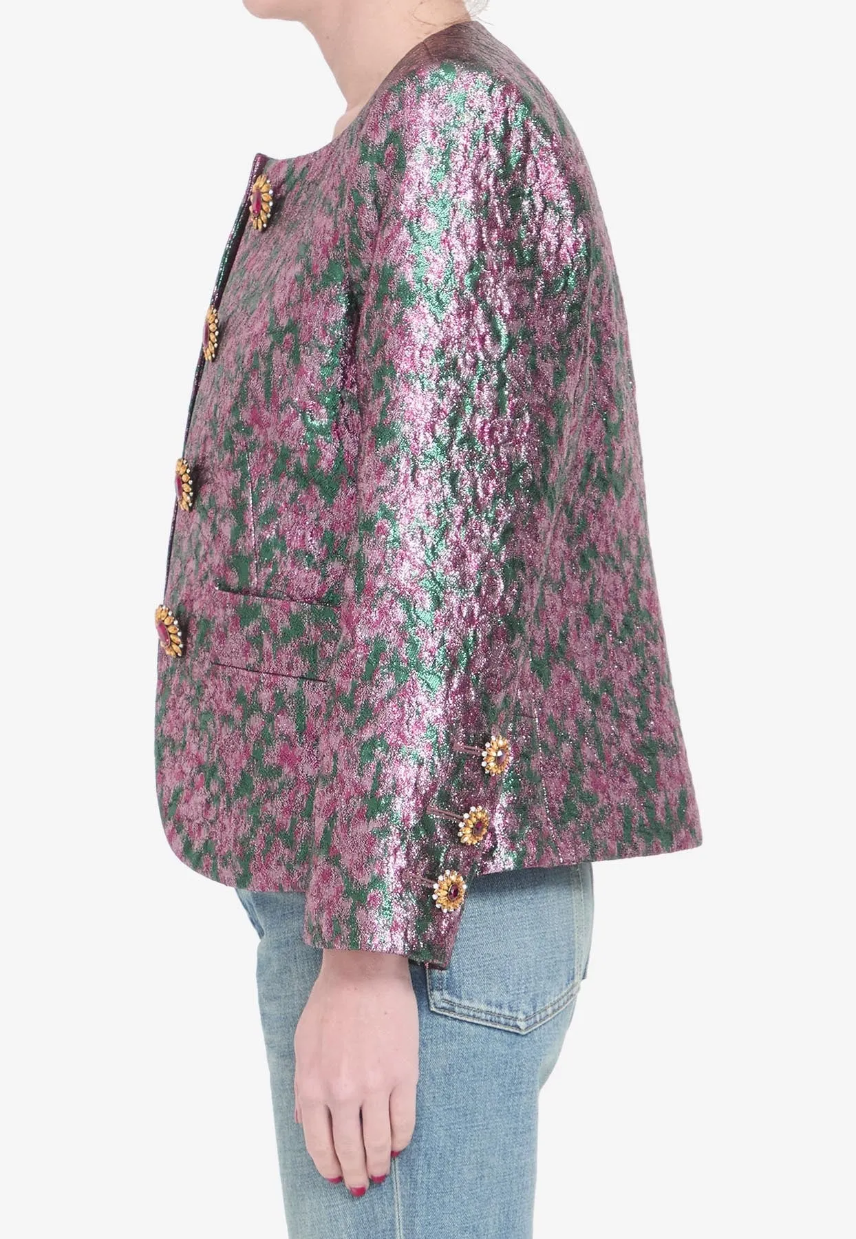 Floral Brocade Jacket