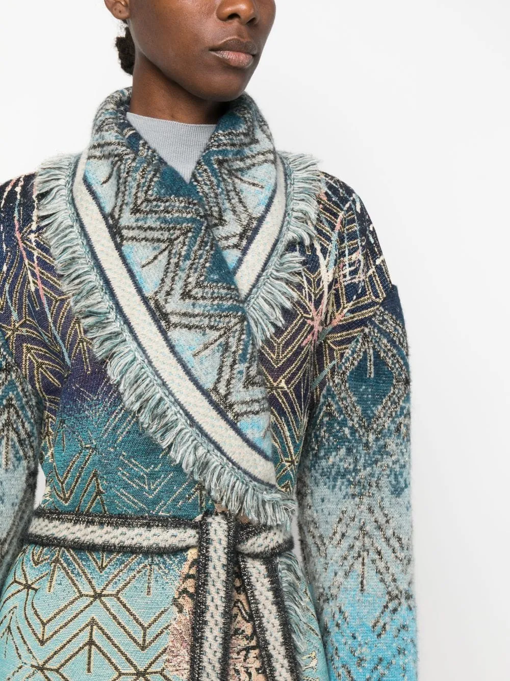 Forte Forte Coats Clear Blue