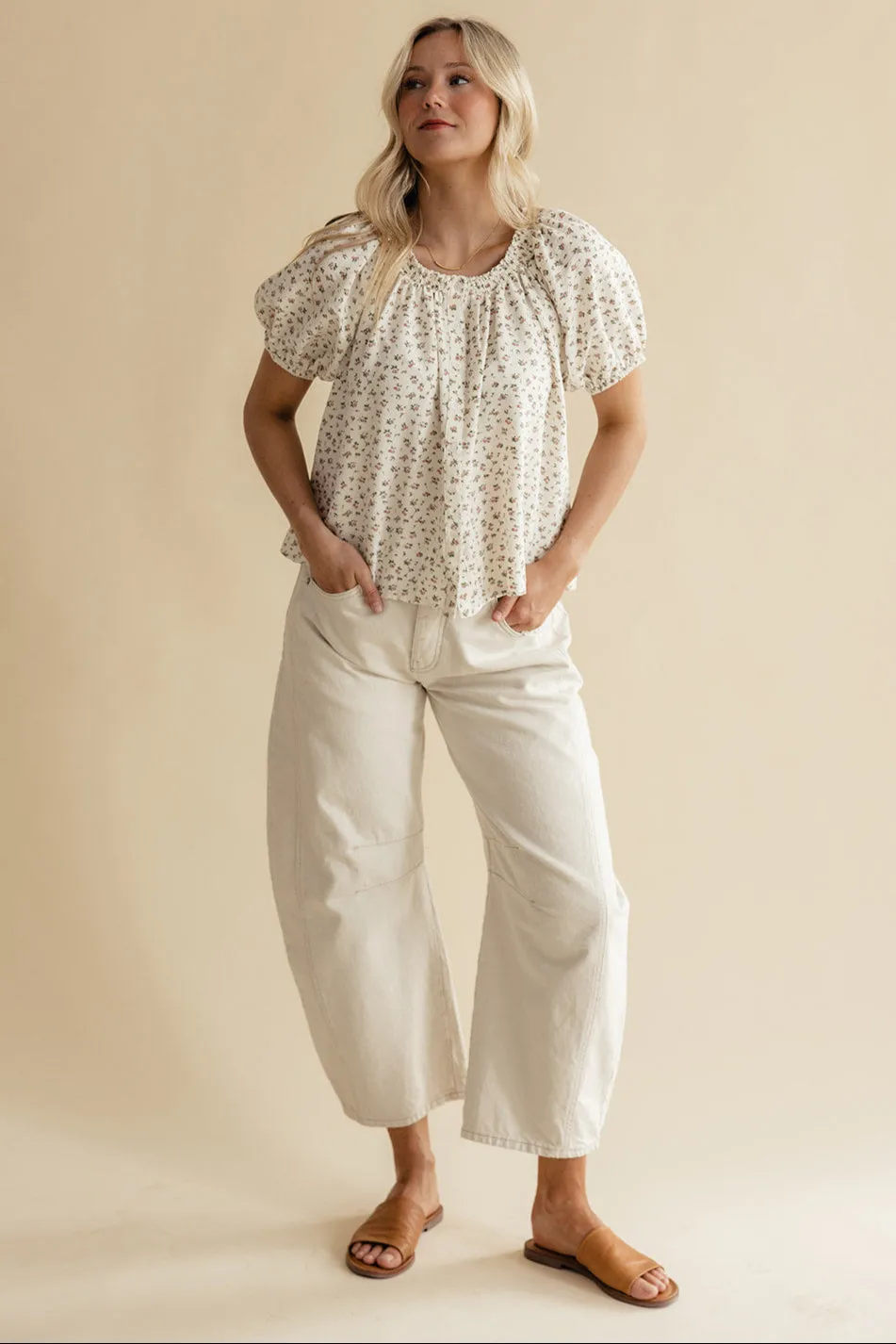 Free People Good Luck Mid Rise Barrel Jeans