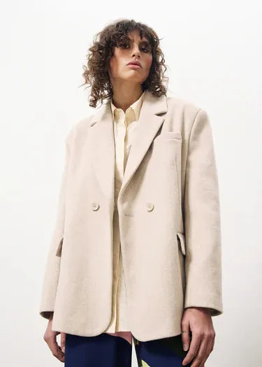 FRNCH Penda Coat - Creme
