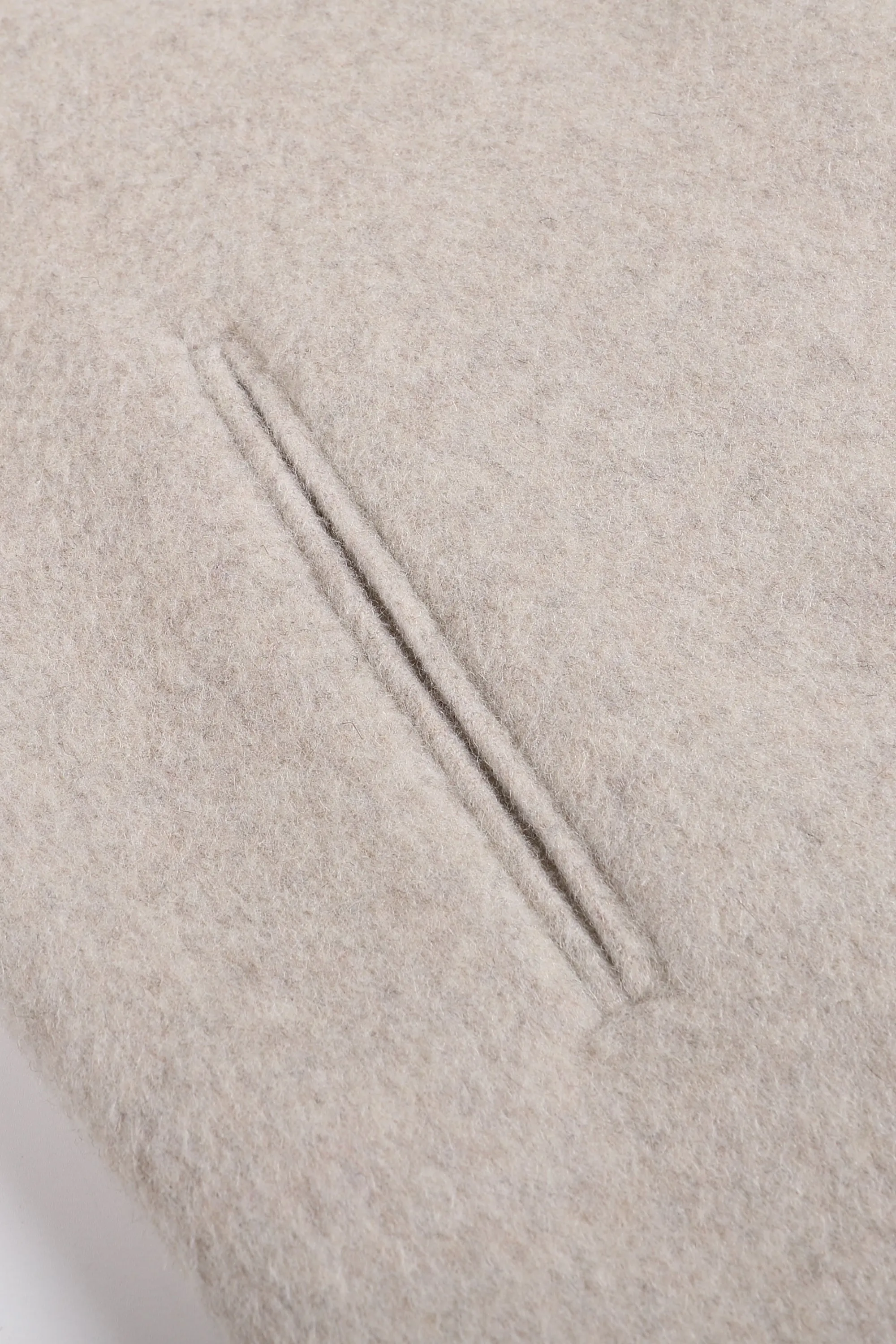 Gemma Merino Wool Coat - Beige