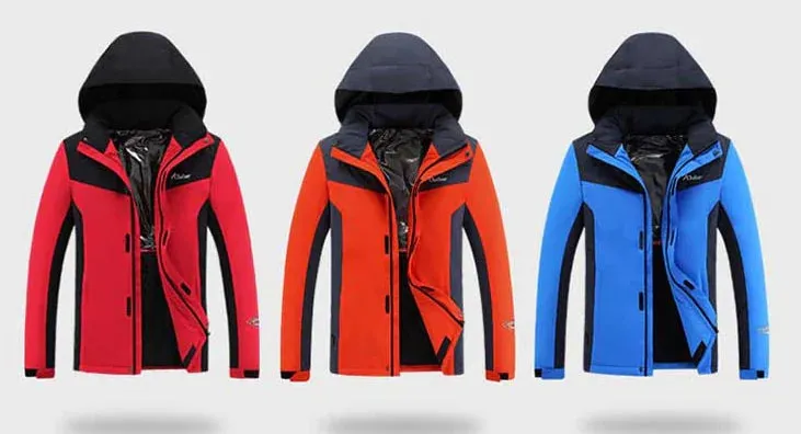 Heated Couples Jacket with Front and Back Heating