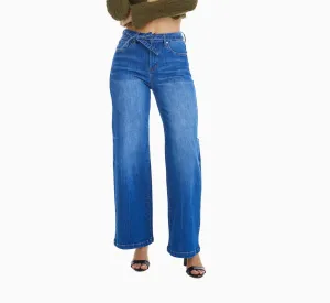 High Rise Wide Leg Jeans