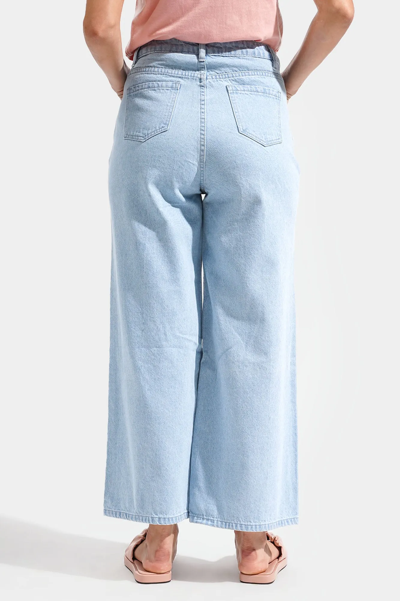 High Waist Wide Leg Jeans