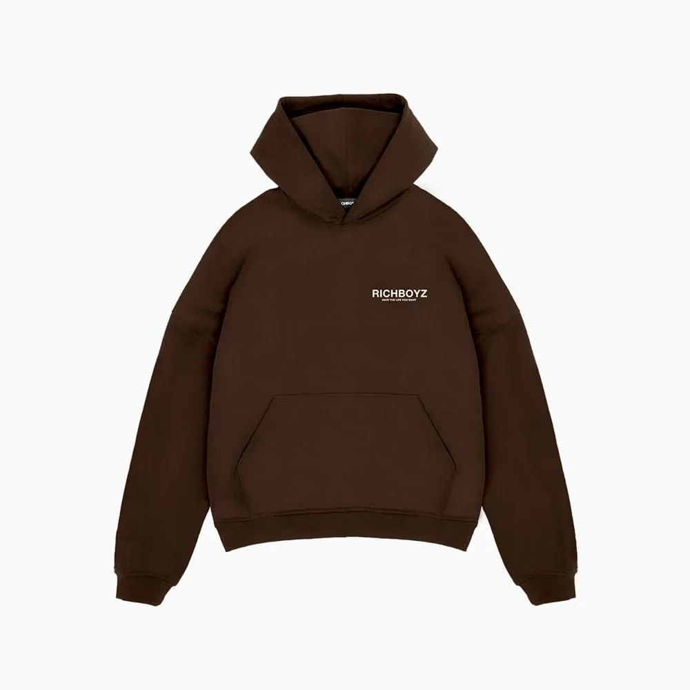 Hoodie - Choco Brown