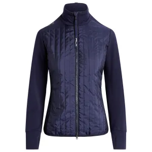 Hybrid Performance Full-Zip Jacket French Navy