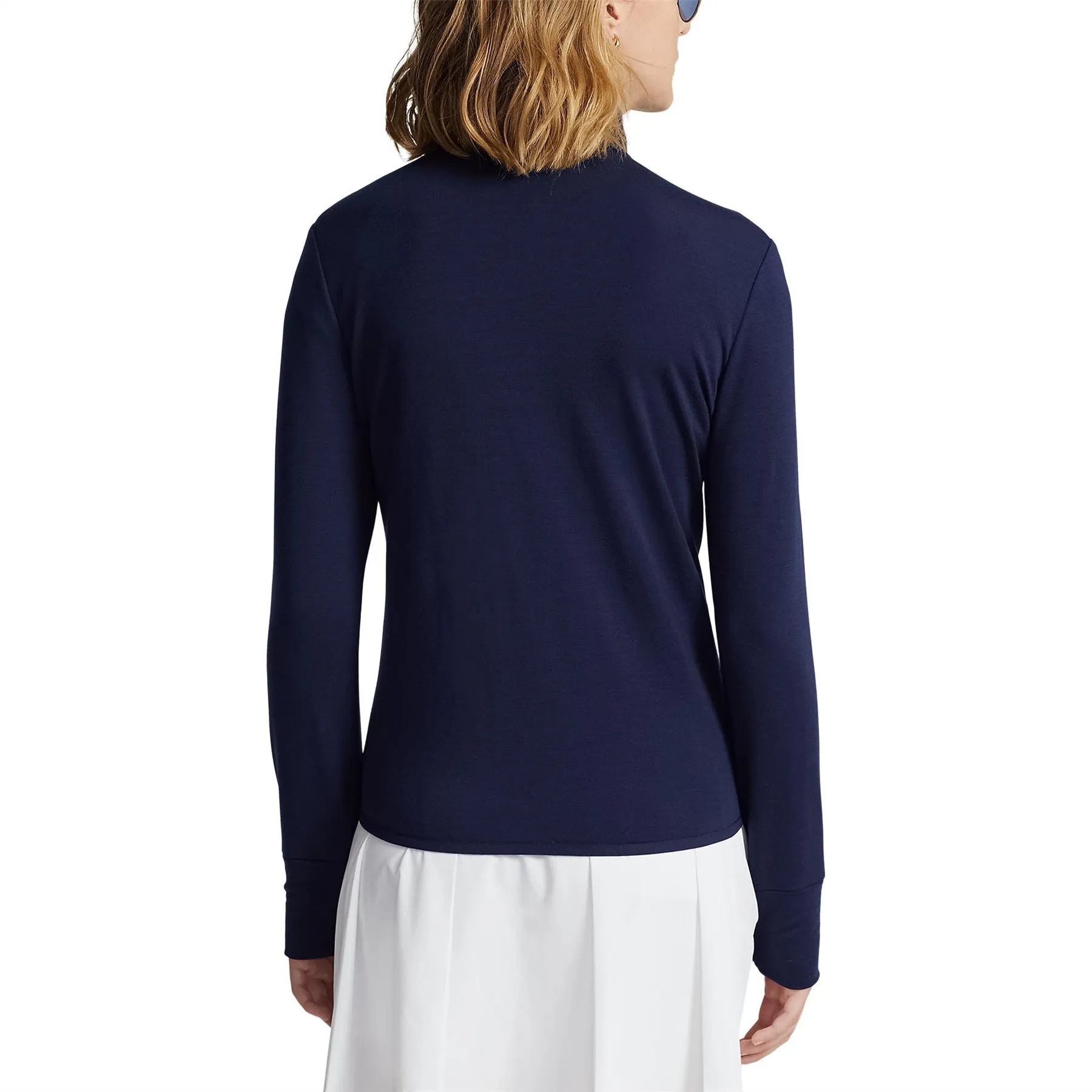 Hybrid Performance Full-Zip Jacket French Navy