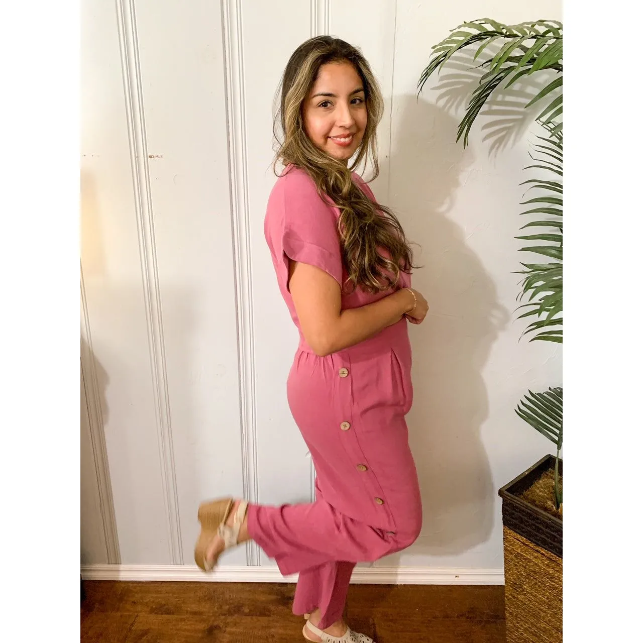 It's Like Heaven Two Piece Set - Mauve