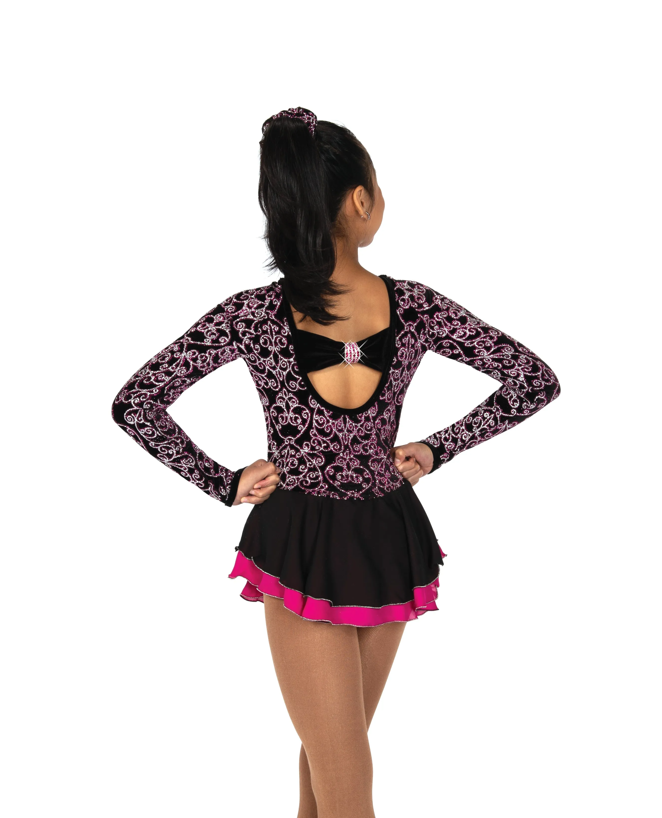 J024/19 Pink on Ink Dress