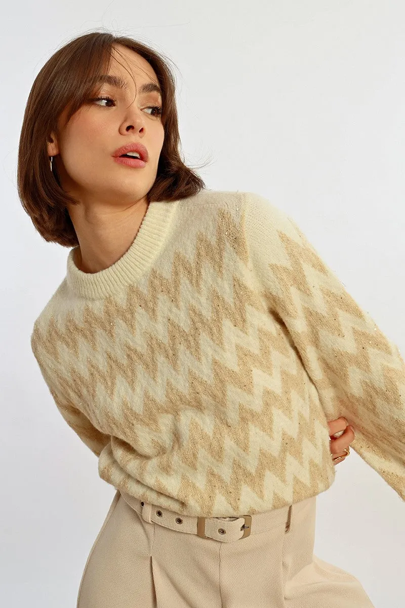 JACQUARD SWEATER