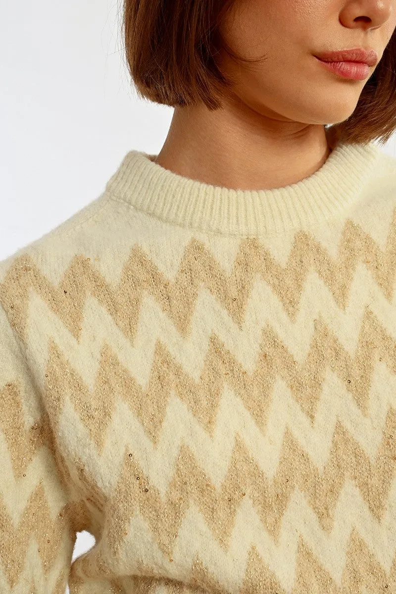 JACQUARD SWEATER