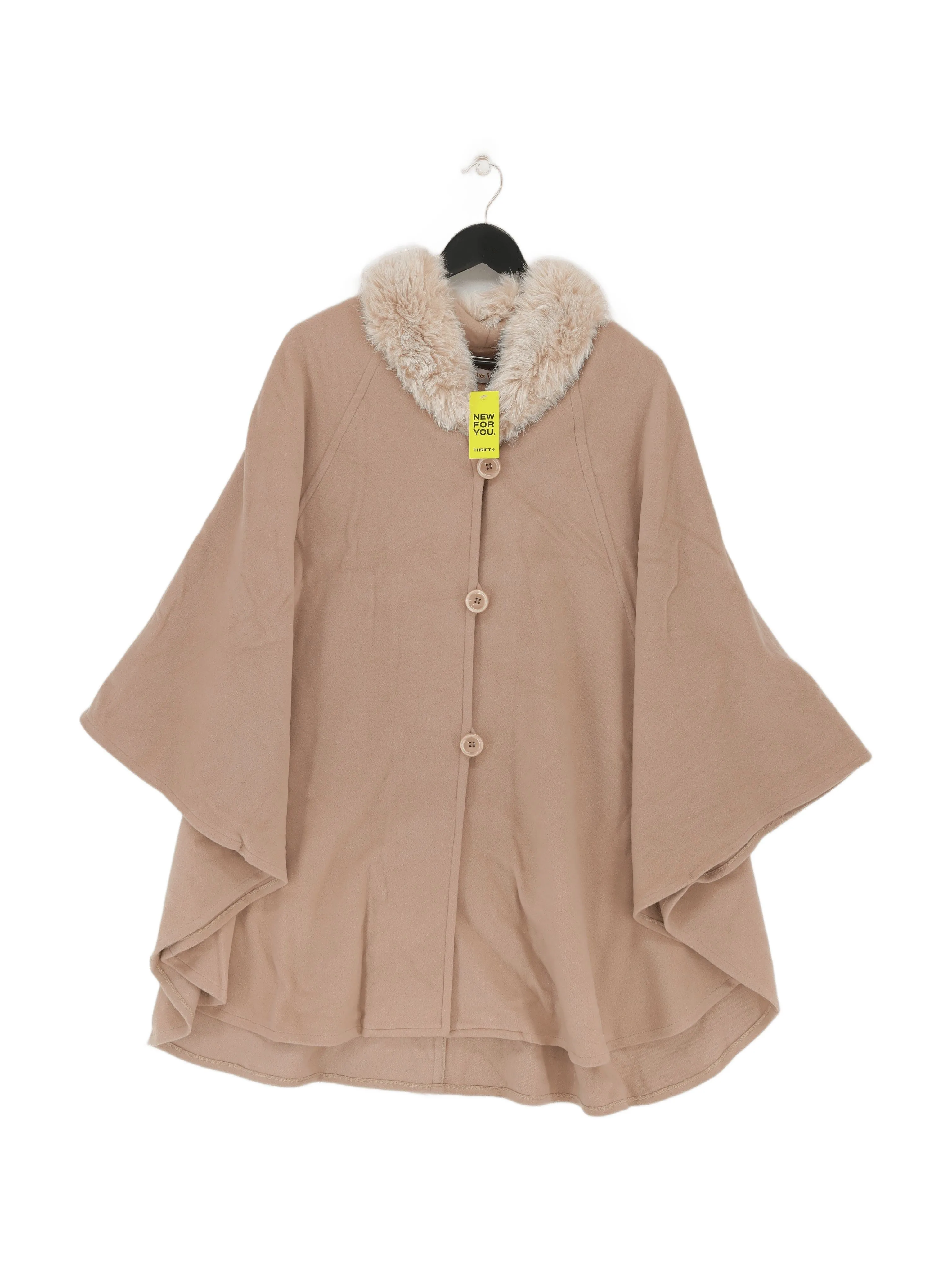 Jacques Vert Women's Coat Pink Wool with Cashmere, Polyamide