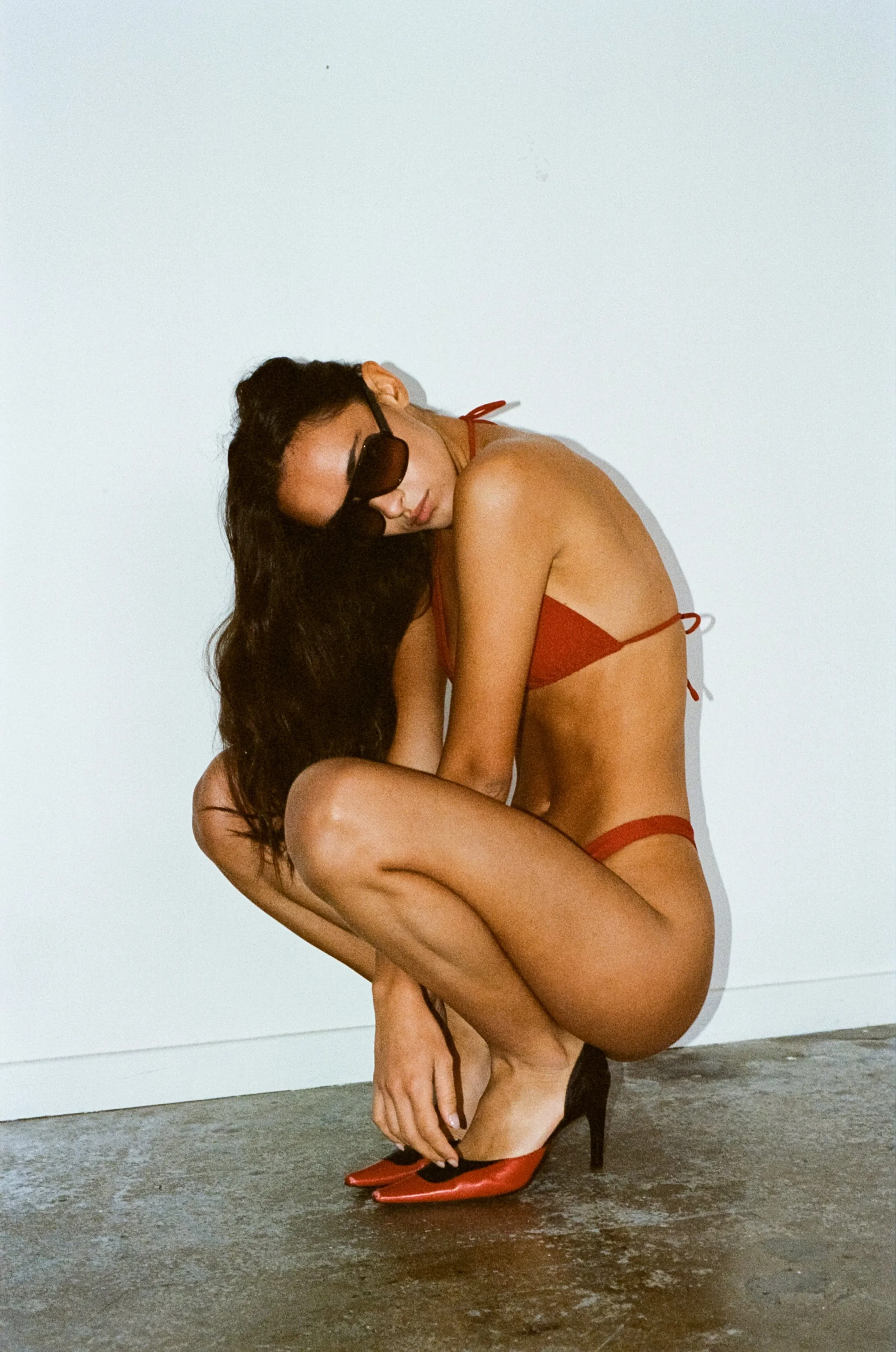 JAGGER bottoms - cherry