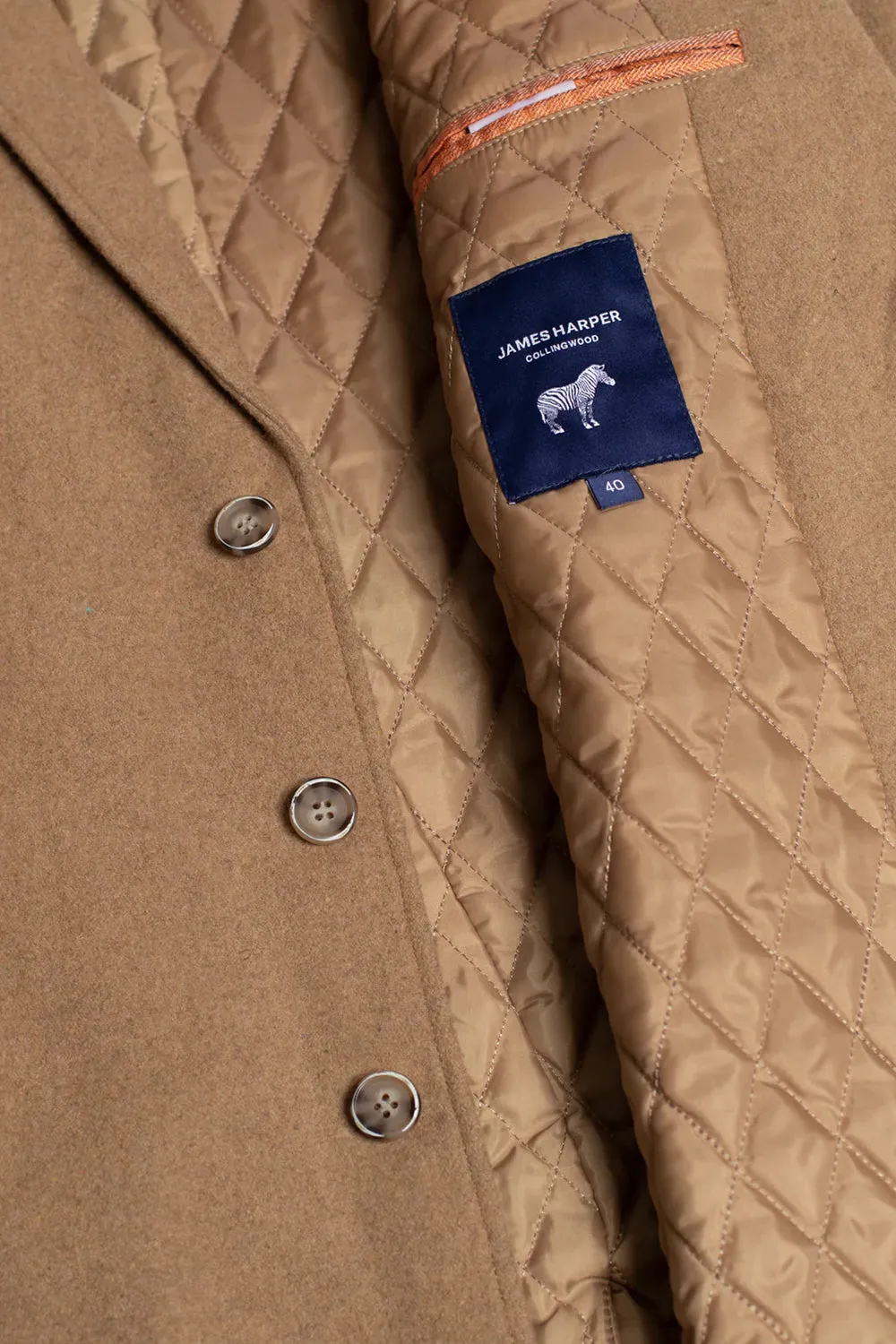 JAMES HARPER PADDED OVERCOAT JHJ85