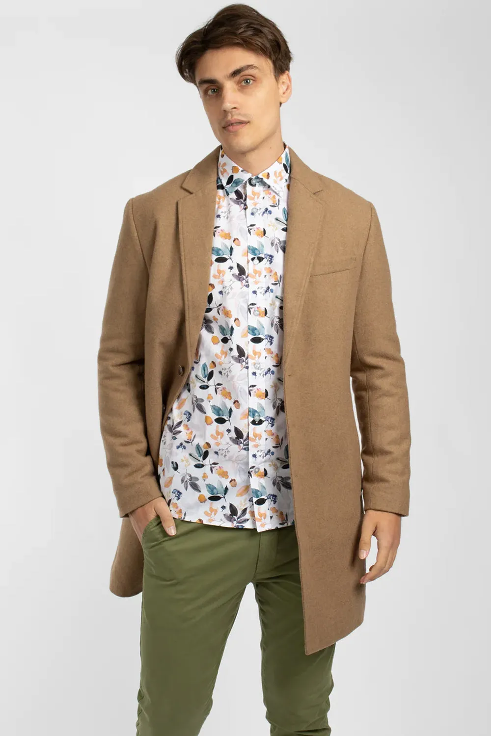 JAMES HARPER PADDED OVERCOAT JHJ85