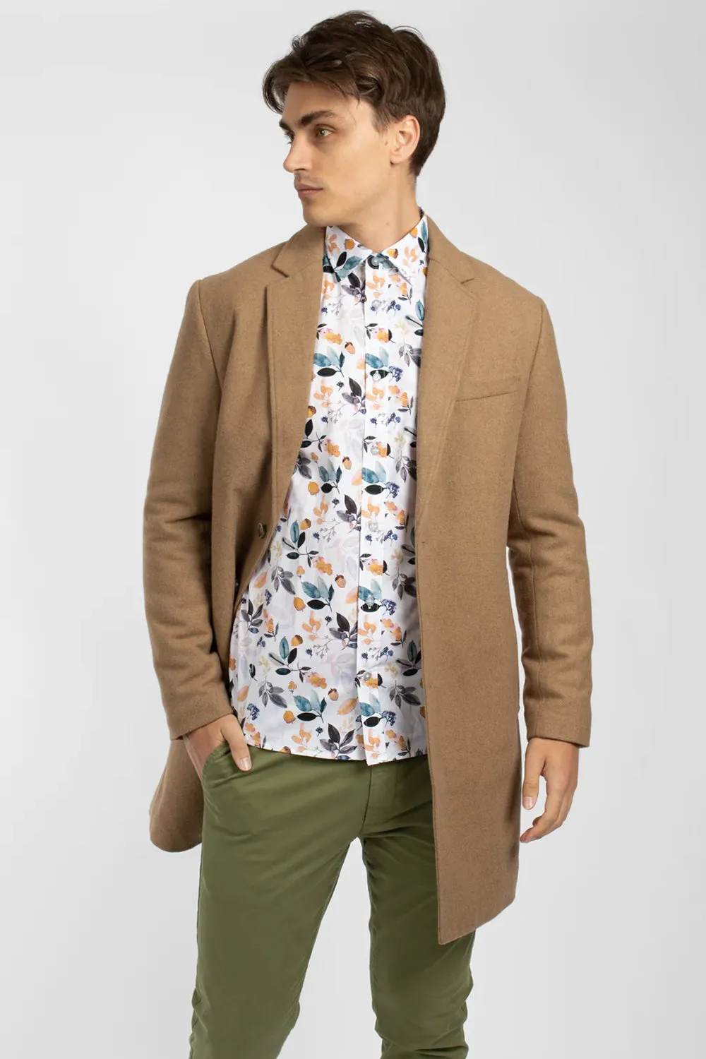 JAMES HARPER PADDED OVERCOAT JHJ85