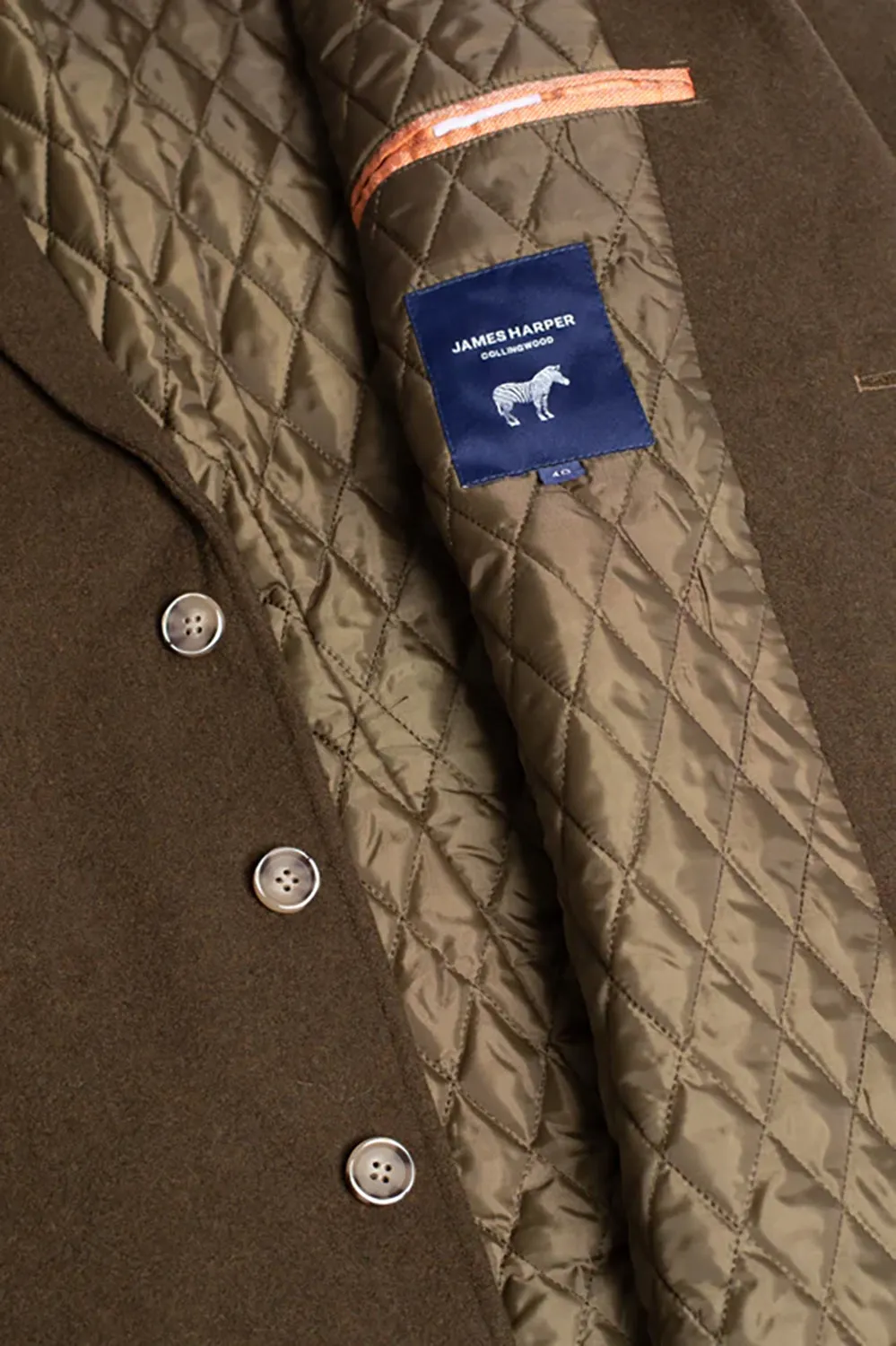 JAMES HARPER PADDED OVERCOAT JHJ85