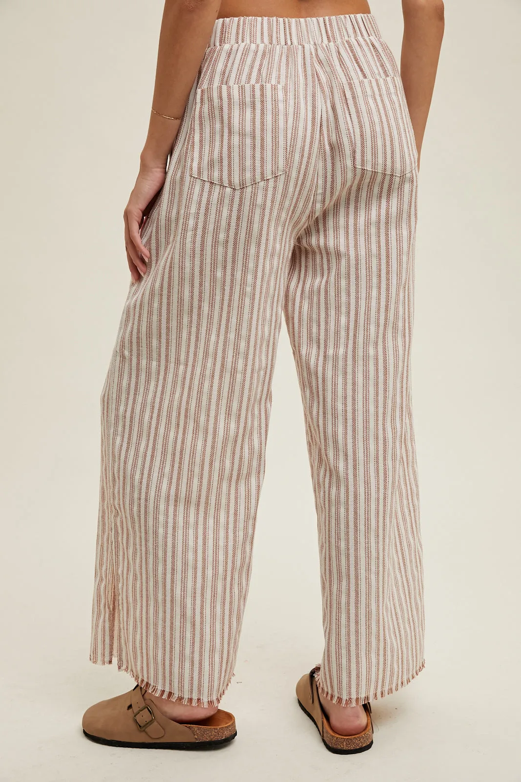 Jayden Striped Wide Leg Bottom