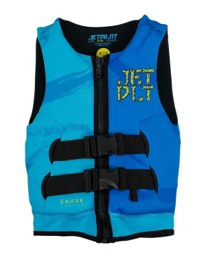 Jetpilot The Cause Youth FE Neo Vest PFD - Blue Royal