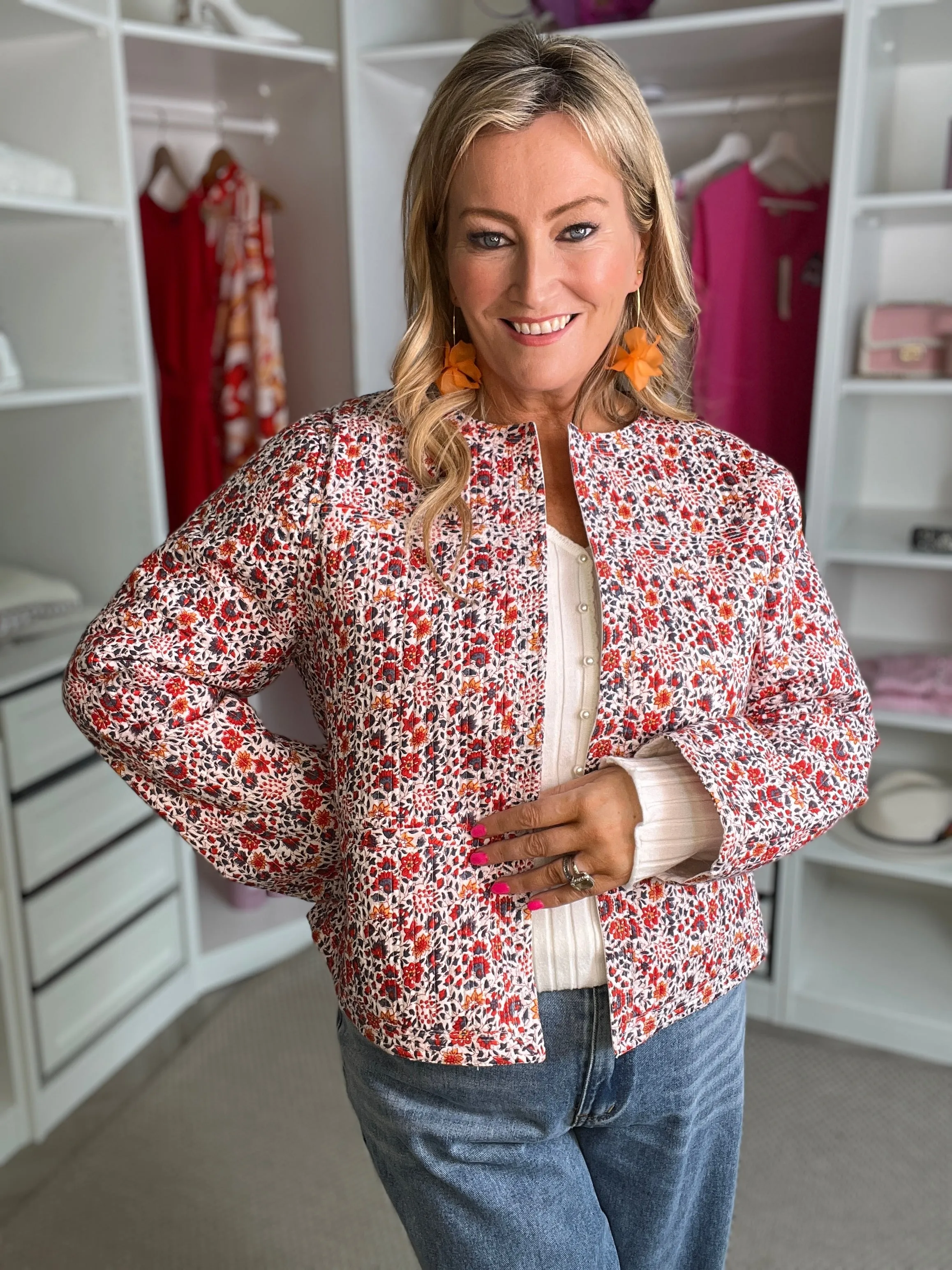 Jilly Quilted Bomber