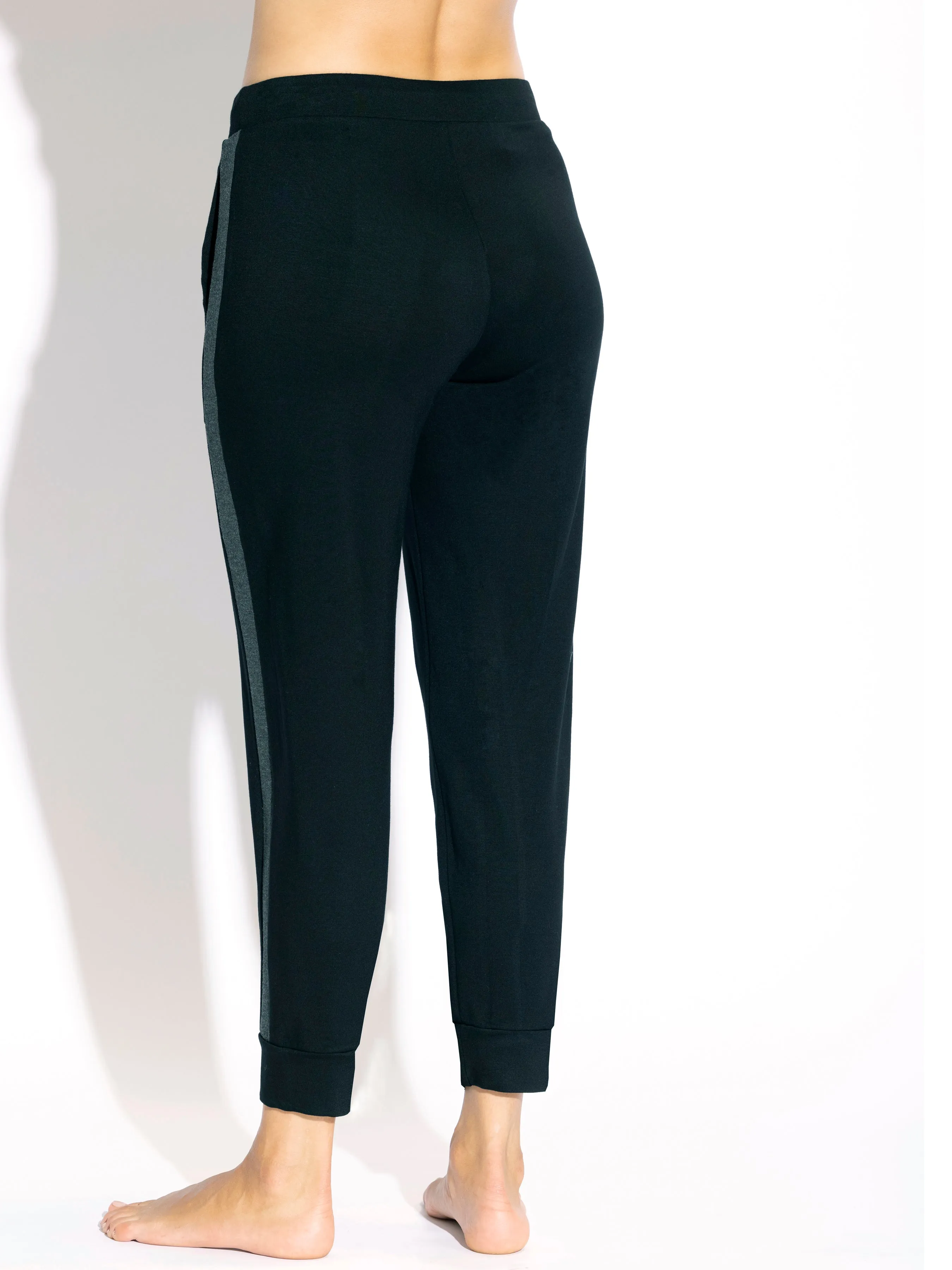 Joggers Contrast Stripe Band