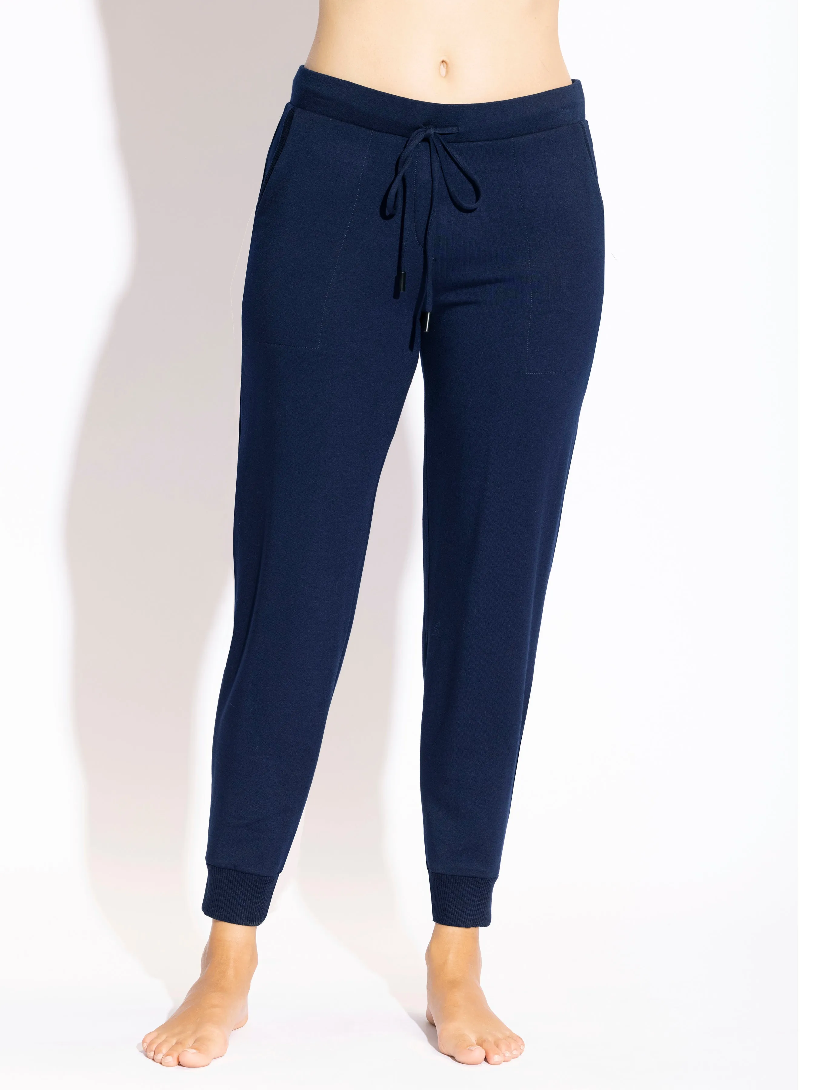 Joggers with Rib Cuff