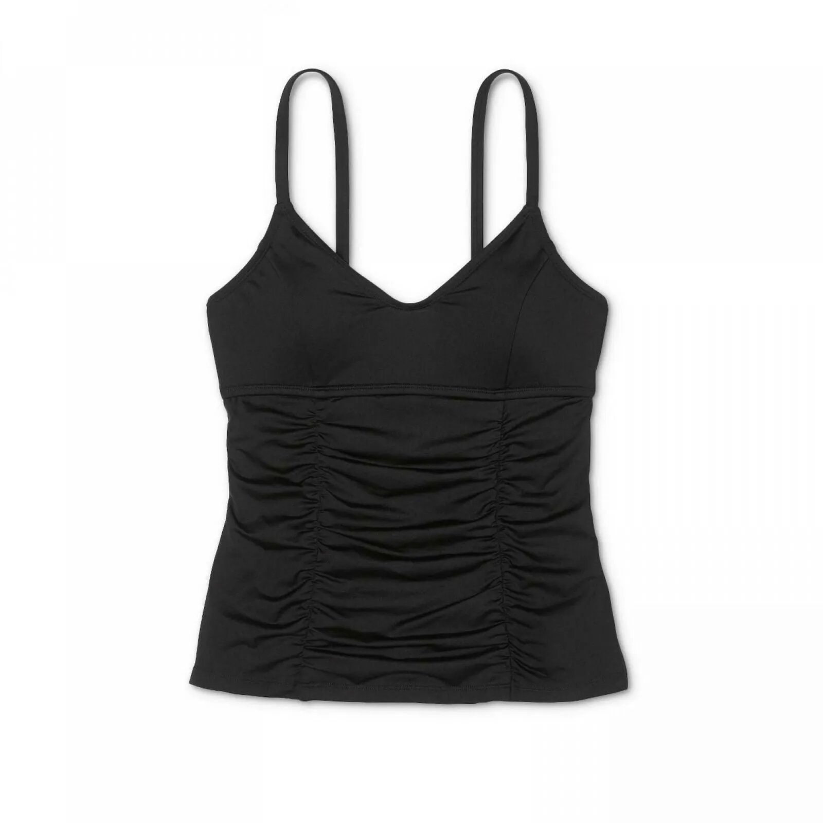 Kona Sol Women's Shirred Tankini Top