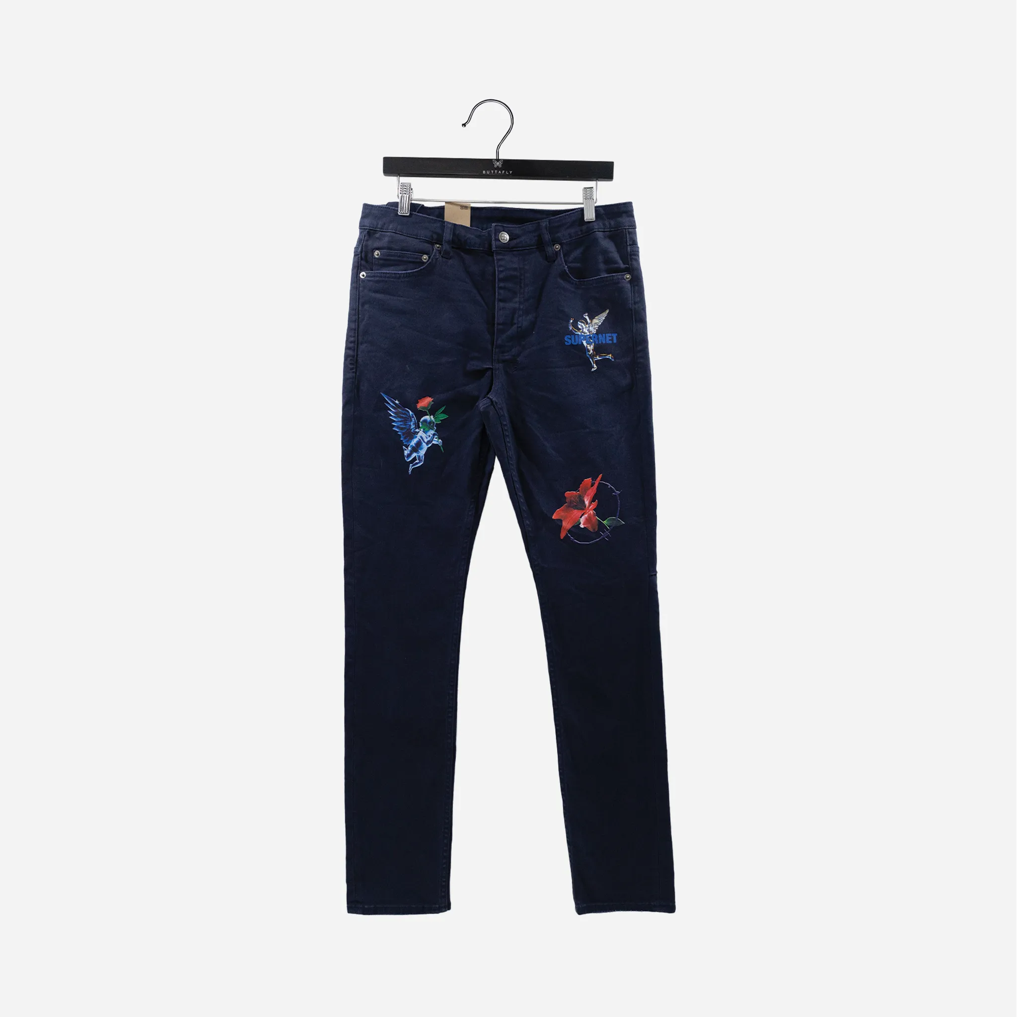 Ksubi Chitch Nft Navy Denim MSP23DJ001
