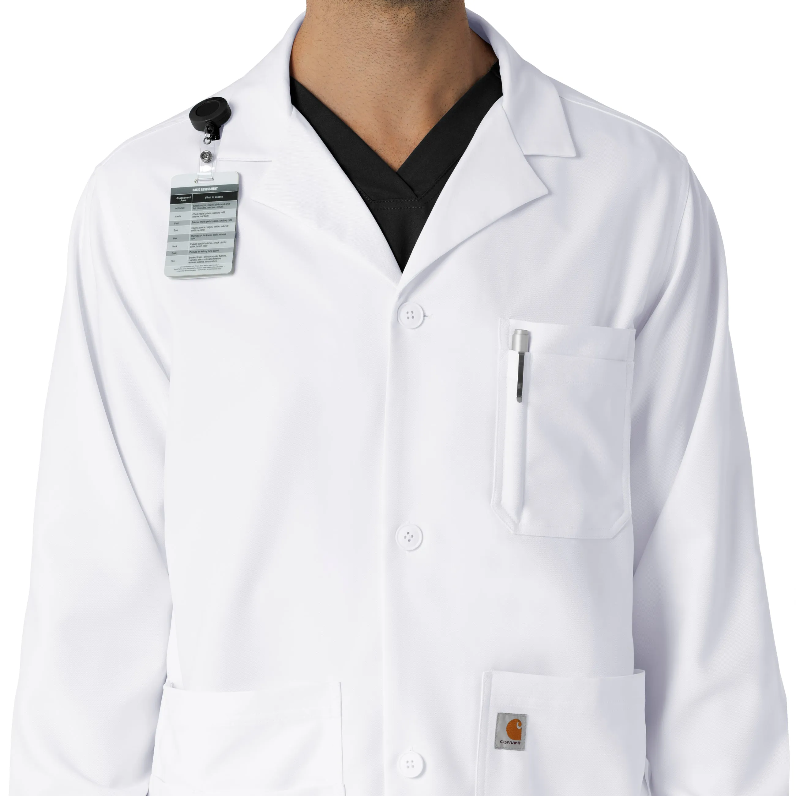 Lab Coats C71005 Men's Consultation Lab Coat White