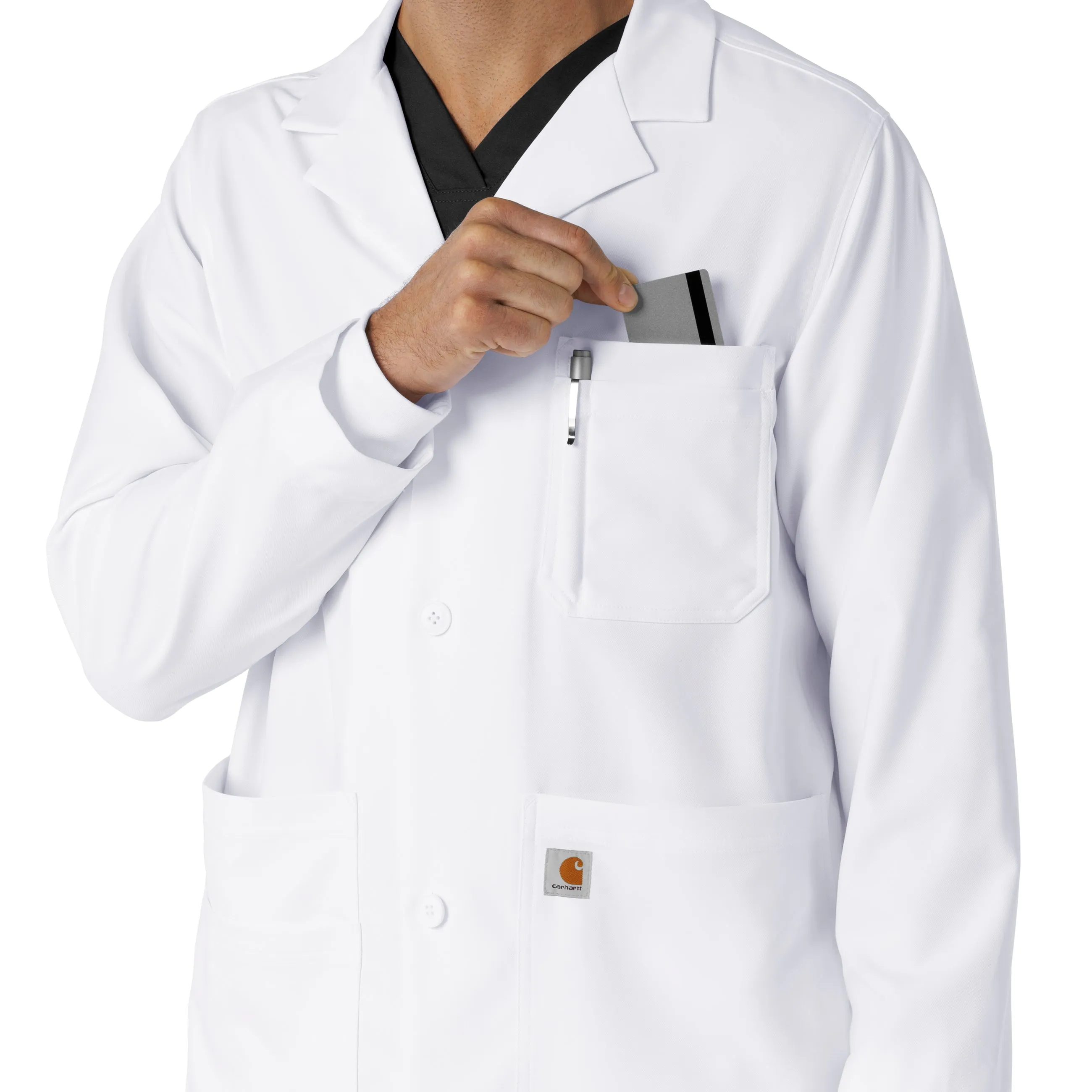 Lab Coats C71005 Men's Consultation Lab Coat White