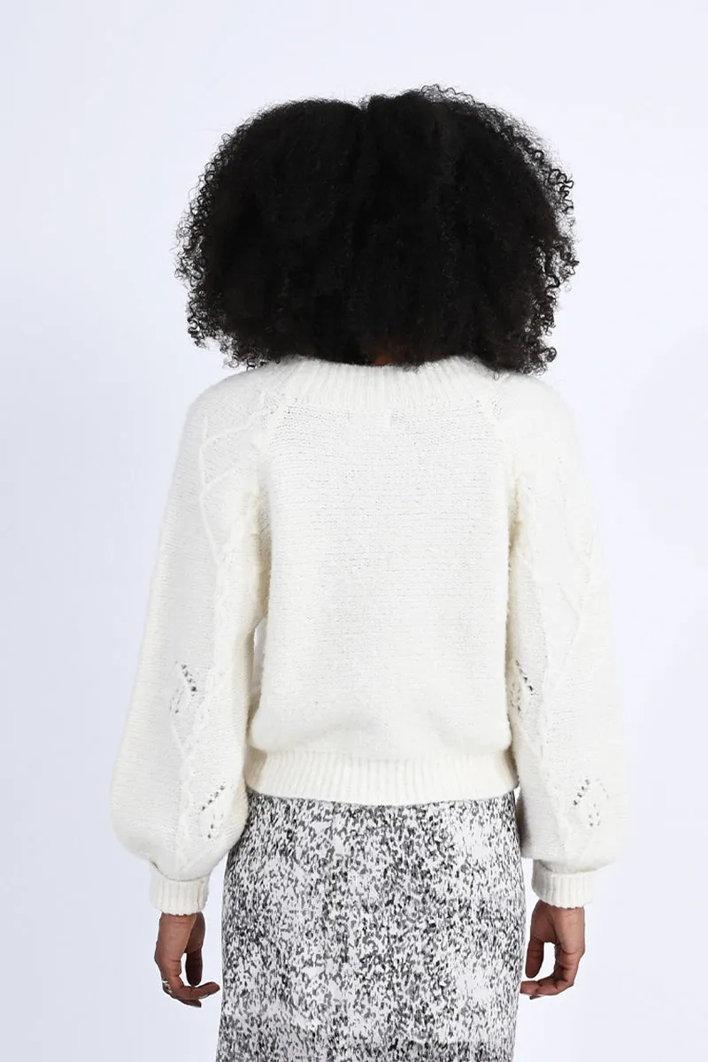 Ladies Knitted Cardigan