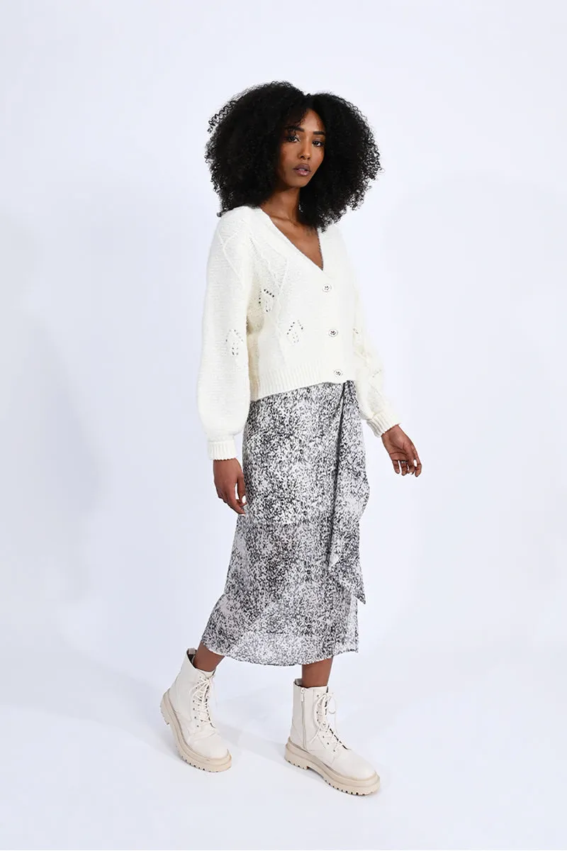 Ladies Knitted Cardigan
