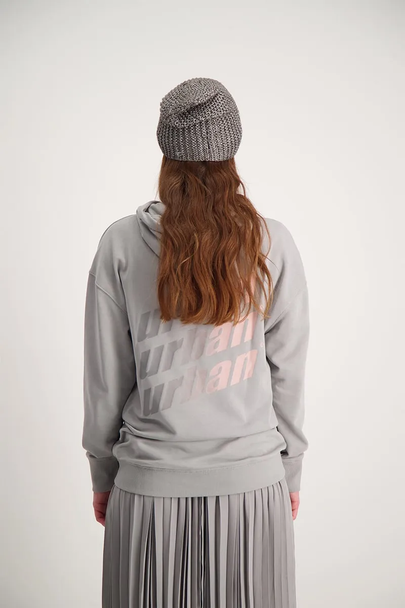 Ladies Oversized Hoody - Grey