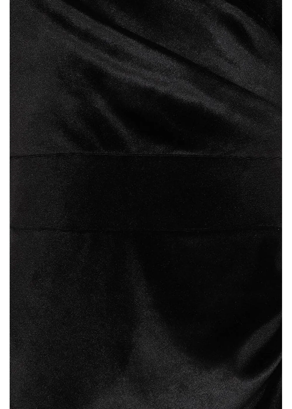 Lady V Lyra Velvet 50's Swing Dress Black