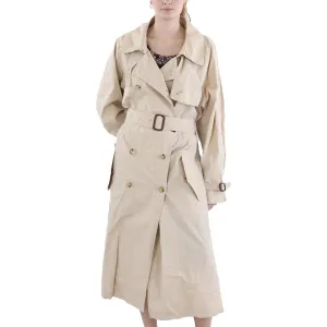 Lauren Ralph Lauren Womens Belted Long Trench Coat