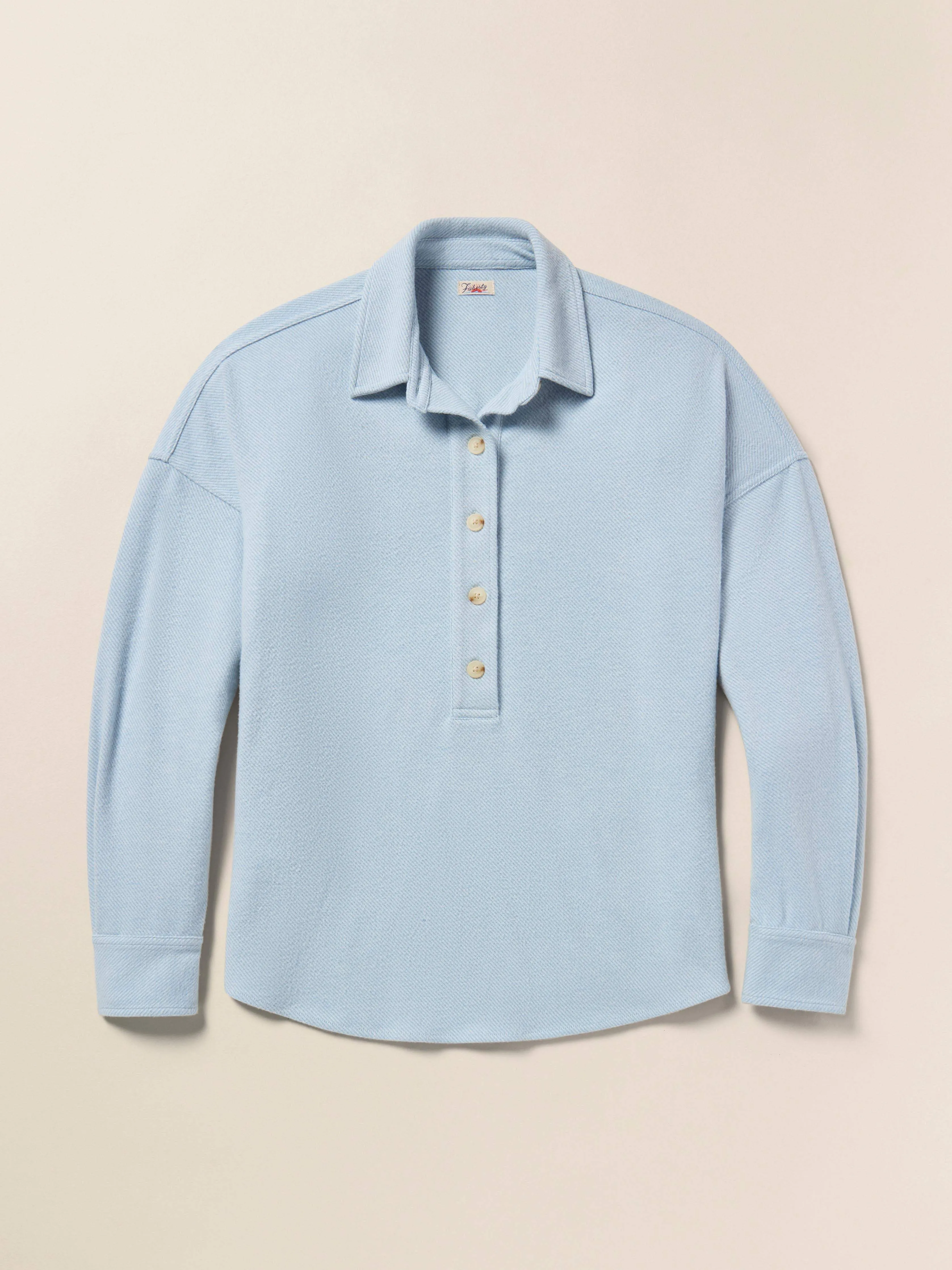Legend™ Sweater Montana Pullover - Ice Blue Twill