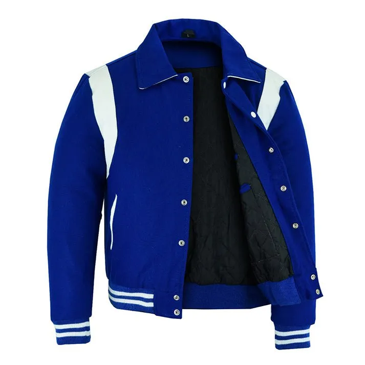 Letterman - Royal White S/Strip