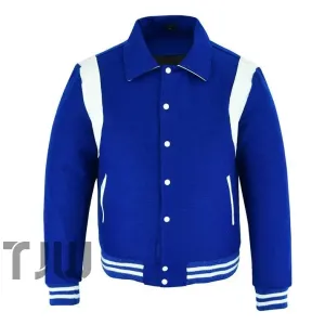 Letterman - Royal White S/Strip