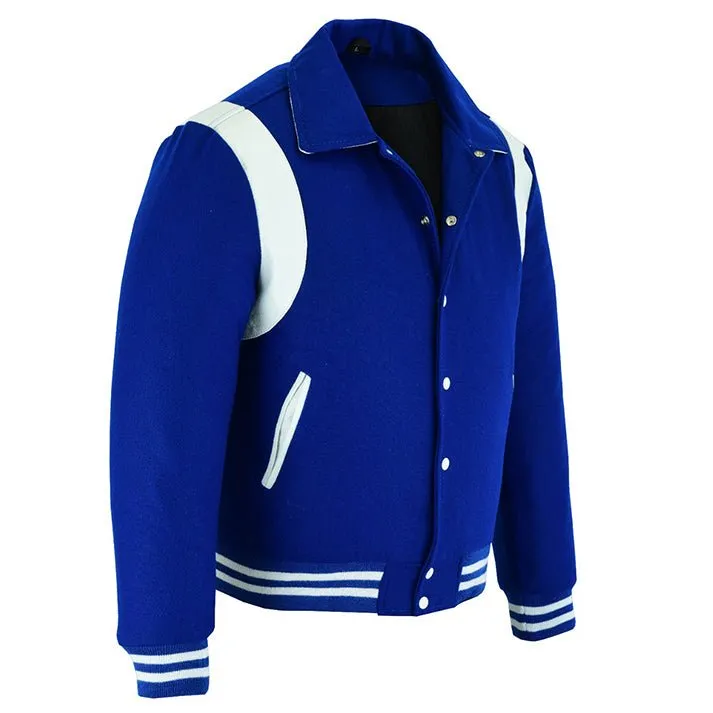 Letterman - Royal White S/Strip