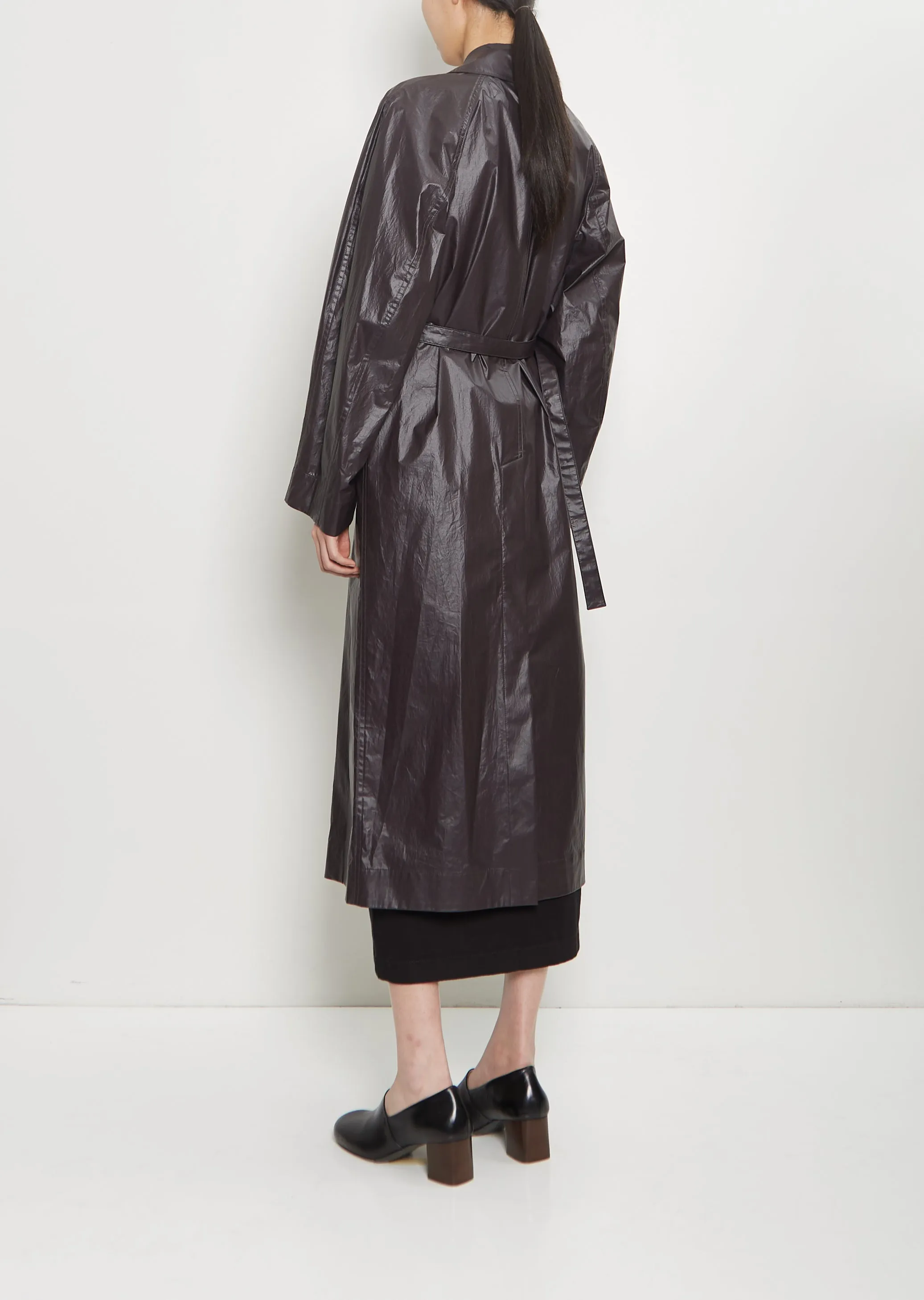 Light Belted Cotton Coat