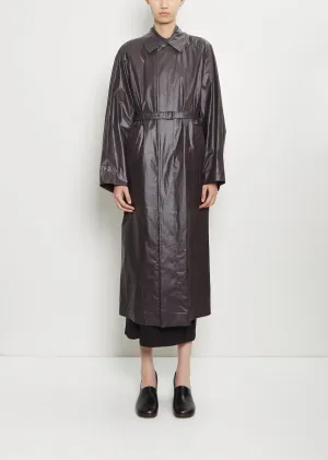 Light Belted Cotton Coat
