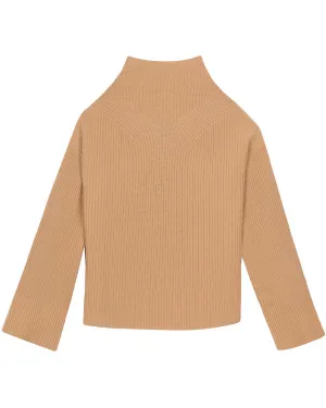 Light Camel Louise Wool Sweater