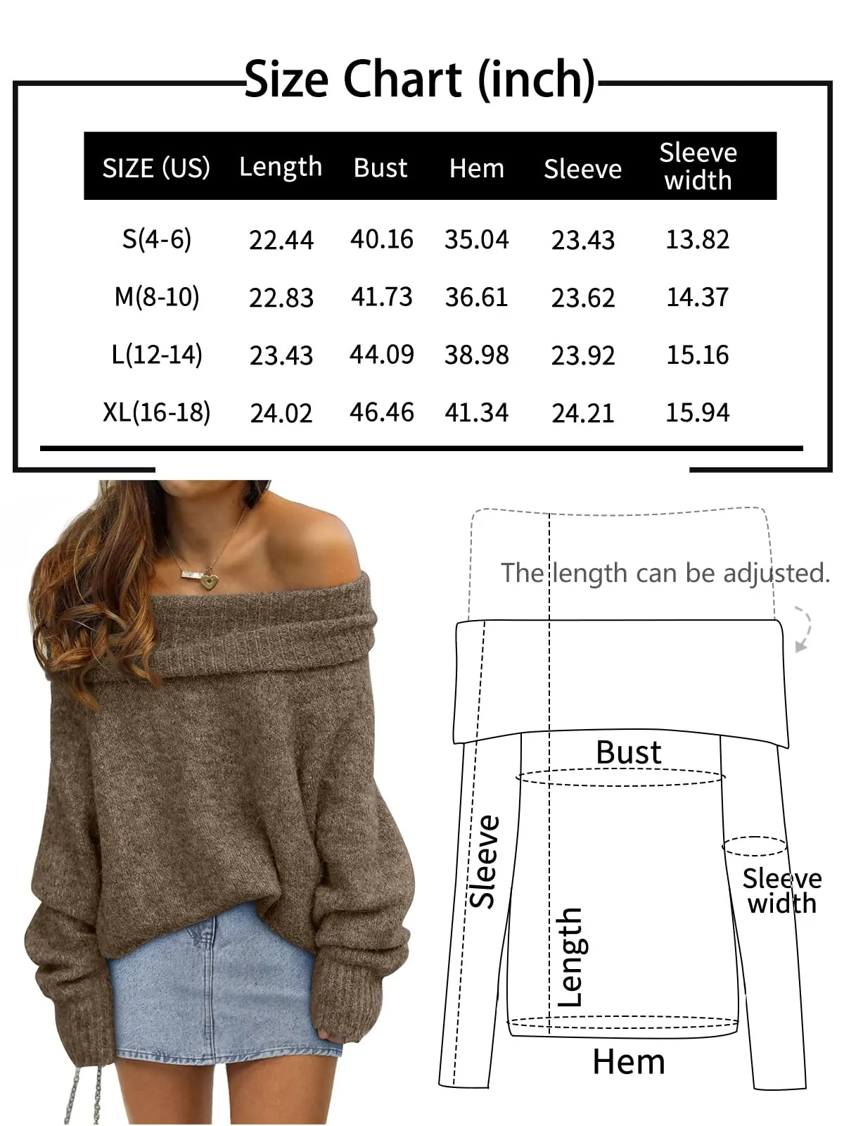 LILLUSORY Womens Off The Shoulder Sweater Oversized Winter Fall Cozy Cute Casual Going Out Batwing Sleeve Loose Pullover Sweaters 2024 Trendy Clothes Tops Apricot